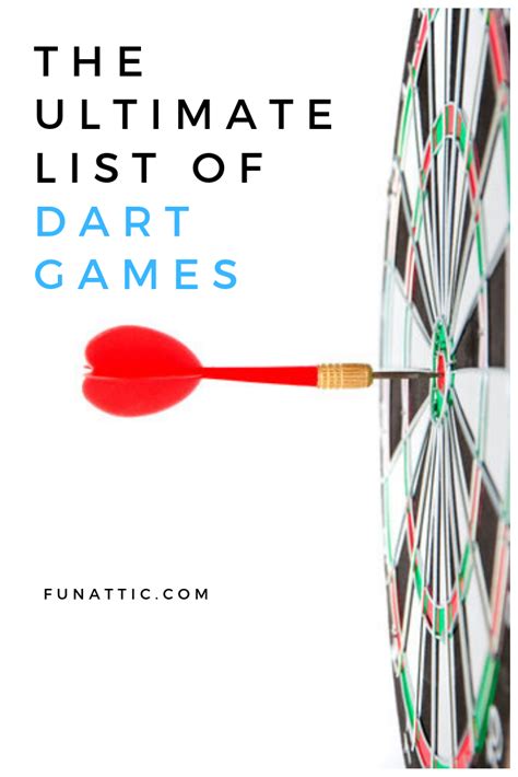dart games|Ultimate List Of 18 Fun Dart Games (With Pictures!) .